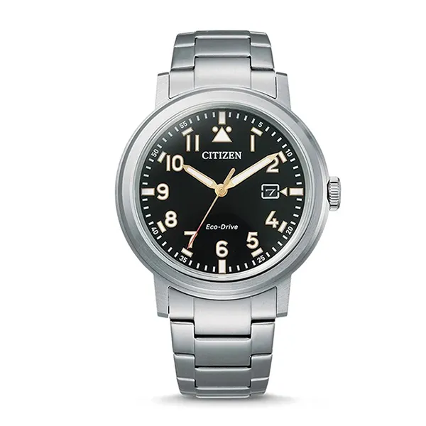 Đồng Hồ Nam Citizen Eco-Drive Collection AW1620-81E Màu Bạc Đen