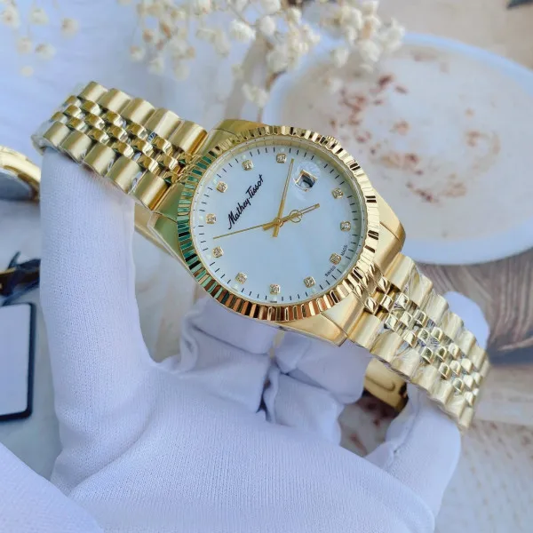 Đồng Hồ Đôi Mathey-Tissot H710PI Và D710PI Màu Vàng Gold - Đồng hồ - Vua Hàng Hiệu