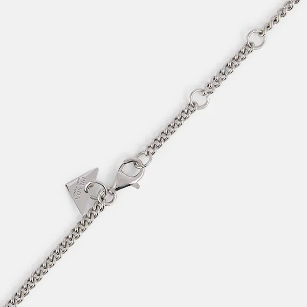 Dây Chuyền Prada Symbole Necklace 1JC826_2DSP_F0002 Màu Bạc - 3