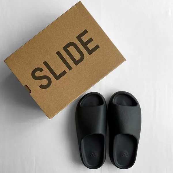 Dép Adidas Yeezy Slide Onyx HQ6448 Màu Đen Size 40.5 - 1