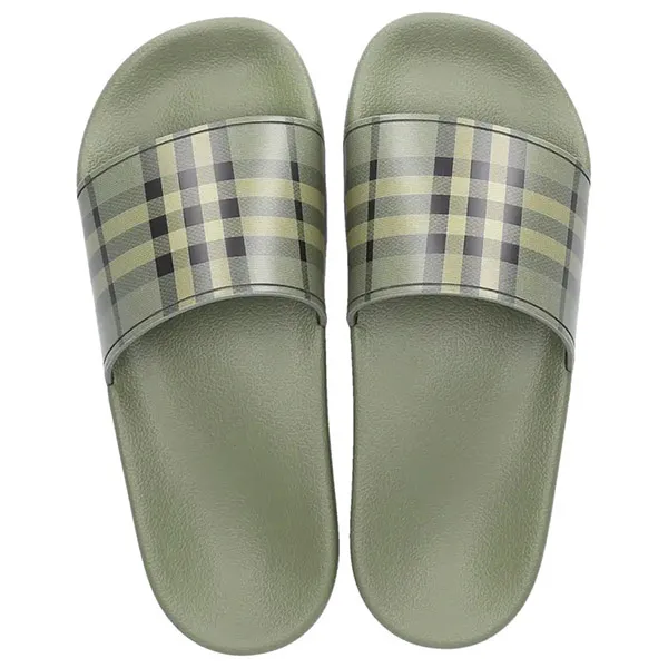 Dép Burberry Beach Sandals 8041968 Màu Xanh Green Size 39