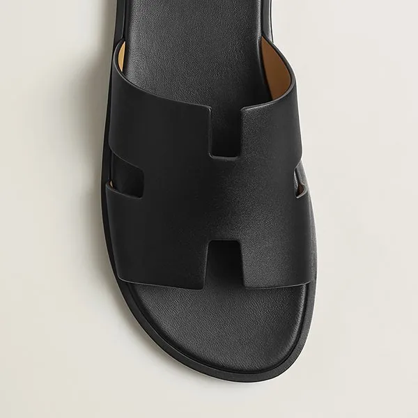 Dép Hermès Izmir Sandal DHM44 Màu Đen Size 42 - Dép - Vua Hàng Hiệu