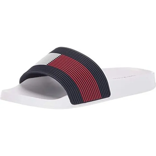 Dép Tommy Hilfiger Daily White Phối Màu Size 36