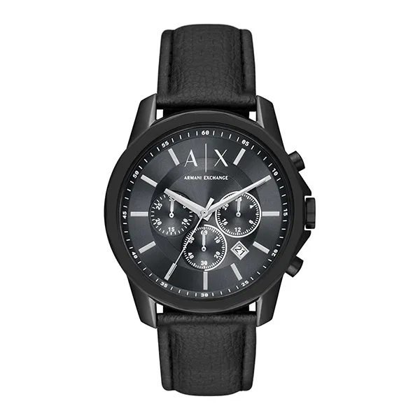 Đồng Hồ Nam Armani Exchange Classic Chronograph Quartz Black Dial Men's Watch AX1724 Màu Đen - 1