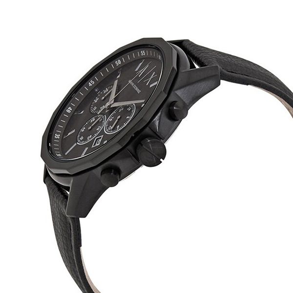 Đồng Hồ Nam Armani Exchange Classic Chronograph Quartz Black Dial Men's Watch AX1724 Màu Đen - 3
