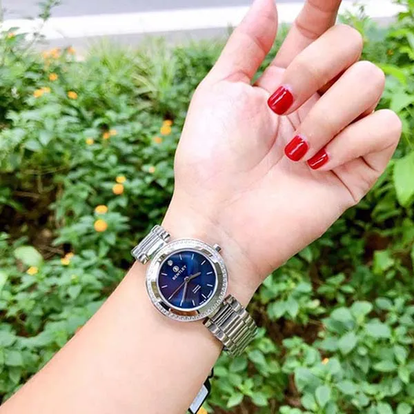Đồng Hồ Nữ Bentley BL1858-102LWNI Màu Xanh Bạc - Đồng hồ - Vua Hàng Hiệu
