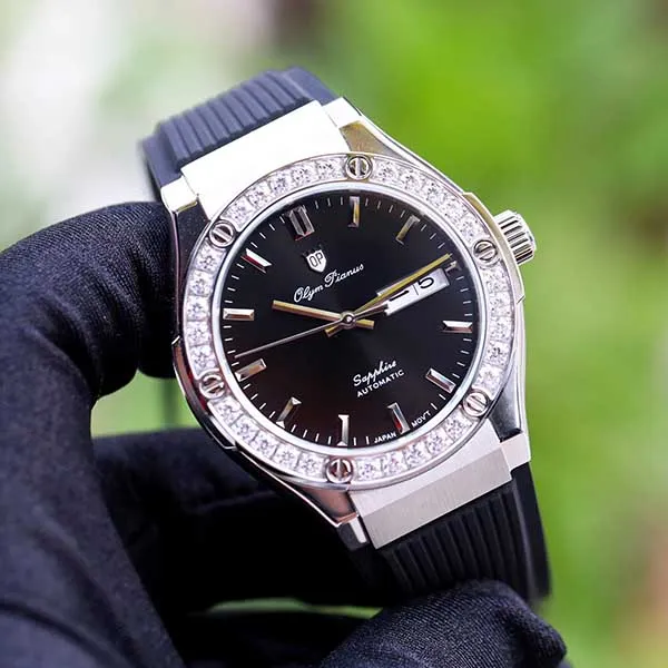 Đồng Hồ Nam Olym Pianus OP990-45ADGS-GL-D Màu Đen Bạc - Đồng hồ - Vua Hàng Hiệu