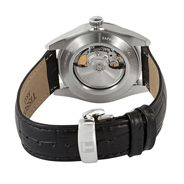 Đồng Hồ Nam Tissot Gentleman Powermatic 80 Automatic Chronometer Blue Dial Watch T127.407.16.041.01 Màu Xanh Navy - 4