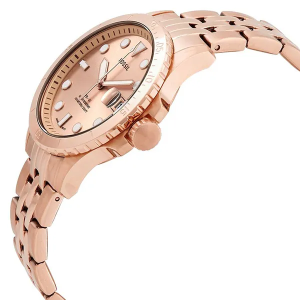 Đồng Hồ Nữ Fossil Quartz Rose Gold Dial Rose Gold-Tone ES4748 Màu Vàng Hồng - Đồng hồ - Vua Hàng Hiệu