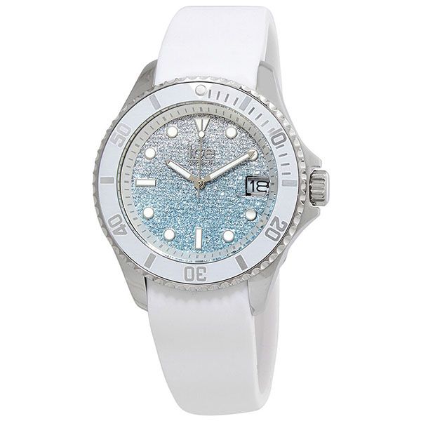 Đồng Hồ Unisex Ice Watch Quartz Watch 020370 Màu Xanh Trắng - 1
