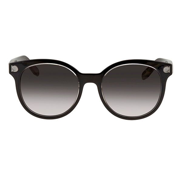 Kính Mát Salvatore Ferragam Grey Gradient Round Ladies Sunglasses SF833S00153 Màu Xám Gradient - 1