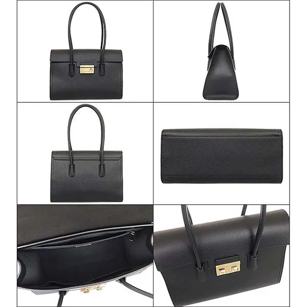 Túi Xách Furla Bella Satchel Nero Màu Đen