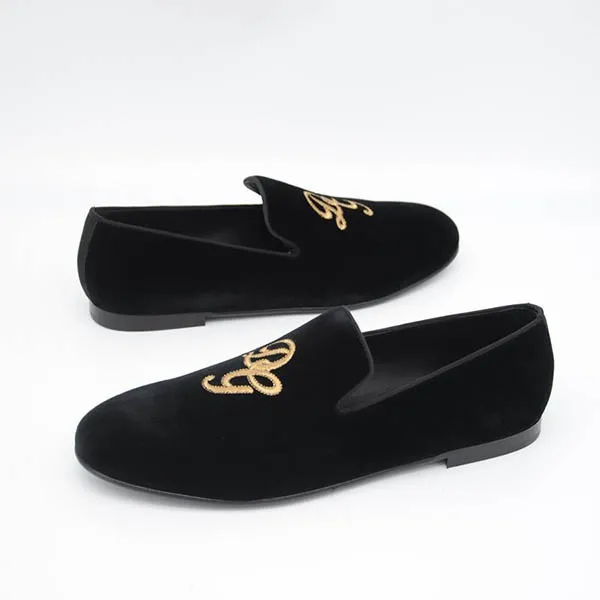 Giày Lười Nam Dolce & Gabbana D&G Men Loafers - A50335 B9L43 Black Màu Đen Size 39