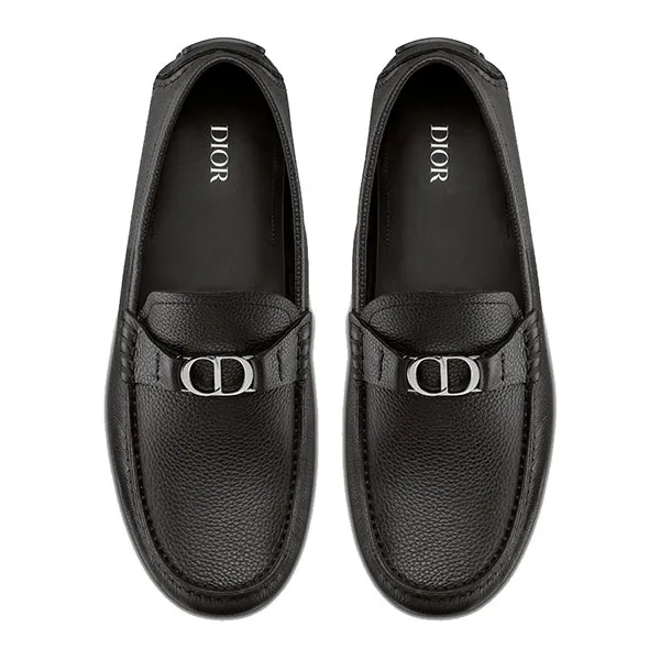 Giày Lười Nam Dior Loafer Black Grained Calfskin Màu Đen Size 40 - Giày - Vua Hàng Hiệu