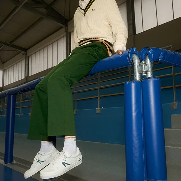 Giày Sneakers Lacoste Mens White Green L004 0722 Màu Trắng Xanh Size 41 - Giày - Vua Hàng Hiệu