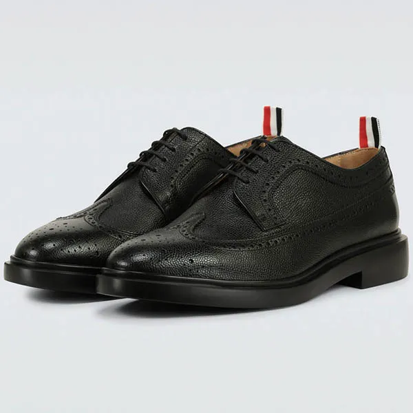 Giày Tây Nam Thom Browne Longwing Brogues Shoes Màu Đen Size 41 - Giày - Vua Hàng Hiệu