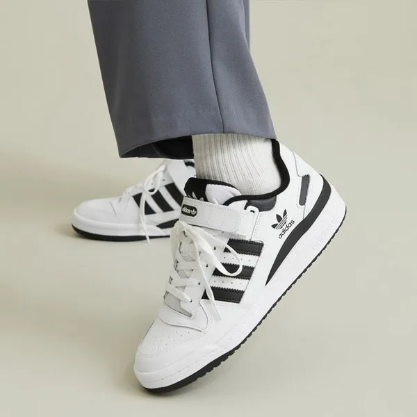 Giày Thể Thao Adidas Forum Low Stock Shoes FY7757 Màu Trắng - Đen Size 42 - Giày - Vua Hàng Hiệu