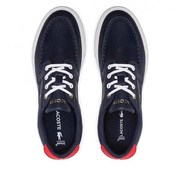 Giày Thể Thao Lacoste Bayliss Deck 0121 Màu Xanh Navy Size 40.5 - 4