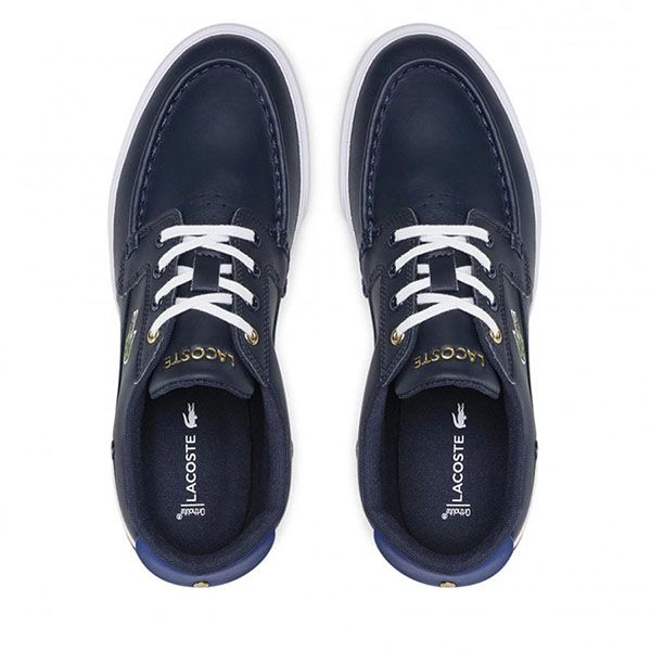 Giày Thể Thao Lacoste Bayliss Deck 0722 Màu Xanh Navy Size 39.5 - 3