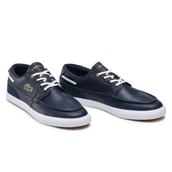 Giày Thể Thao Lacoste Bayliss Deck 0722 Màu Xanh Navy Size 39.5 - 1