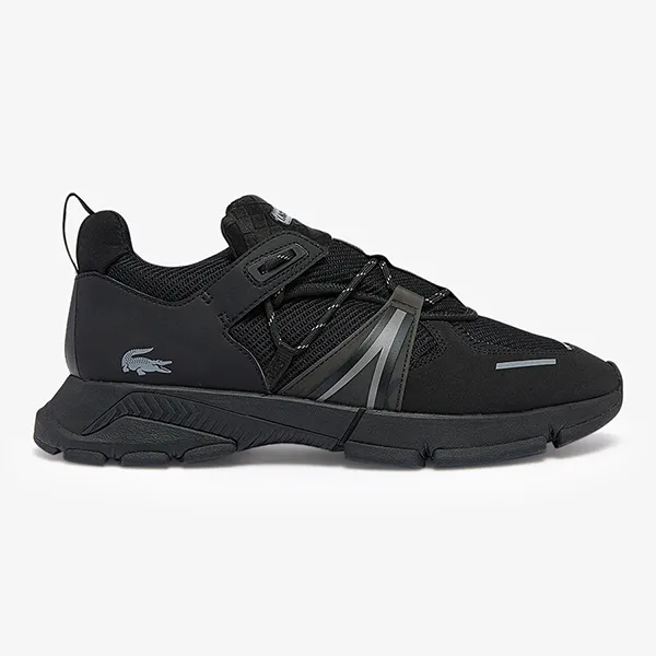 Giày Thể Thao Lacoste Men's L003 Sneakers 7 43SMA006402H Màu Đen Size 41.5