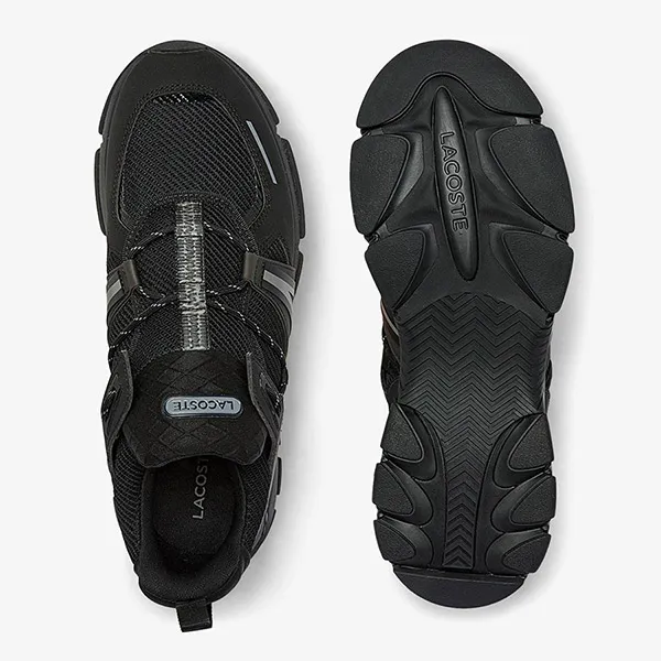 Giày Thể Thao Lacoste Men's L003 Sneakers 7 43SMA006402H Màu Đen Size 40.5