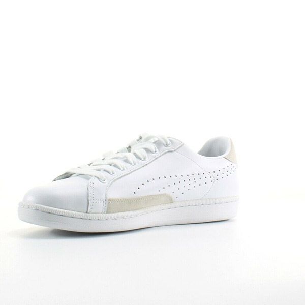 Giày Thể Thao Puma Match 74 UPC Lace Up White Stone Mens Leather Trainers 359518 10 Y12B Màu Trắng Size 44 - 4