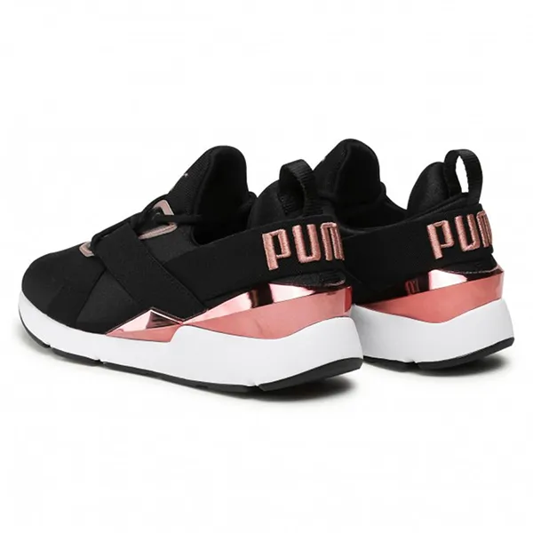 Giày Thể Thao Puma WMNS Muse X3 'Black Metallic Pink' 375131-01 Màu Đen Hồng Size 37.5 - Giày - Vua Hàng Hiệu
