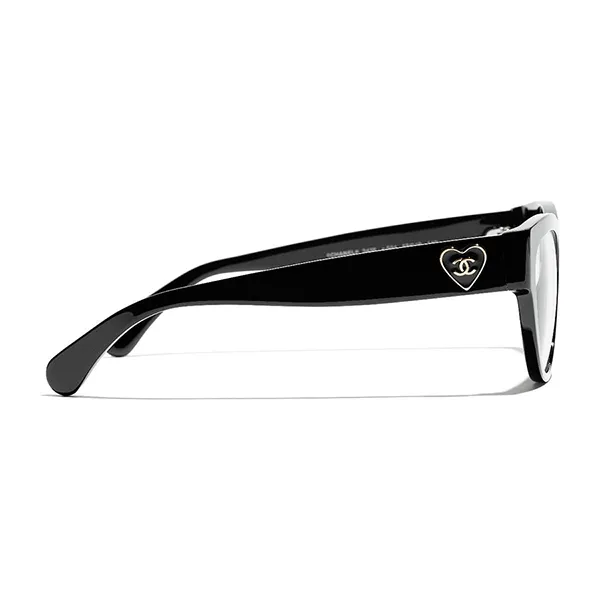 Kính Mắt Cận Chanel Cat Eye Eyeglasses CH3436 C501 Màu Đen Size 55 - Kính mắt - Vua Hàng Hiệu