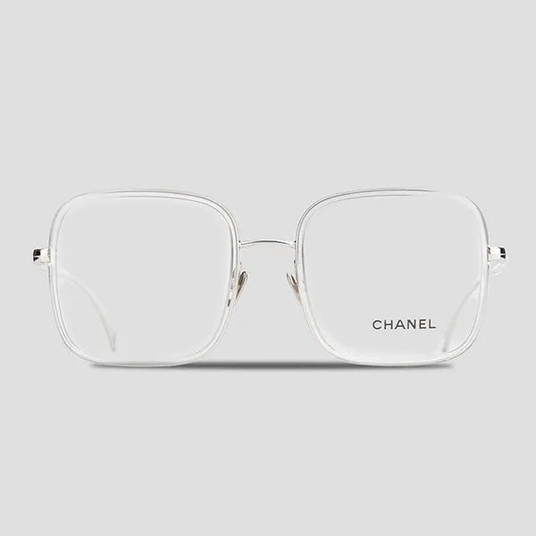 Kính Mắt Cận Chanel Eyeglasses 0CH2195 5884 Màu Trắng Bạc