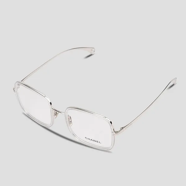 Kính Mắt Cận Chanel Eyeglasses 0CH2195 5884 Màu Trắng Bạc