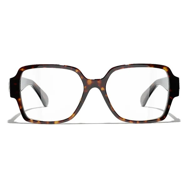 Kính Mắt Cận Chanel Square Eyeglasses CH3438 C714 Phối Màu