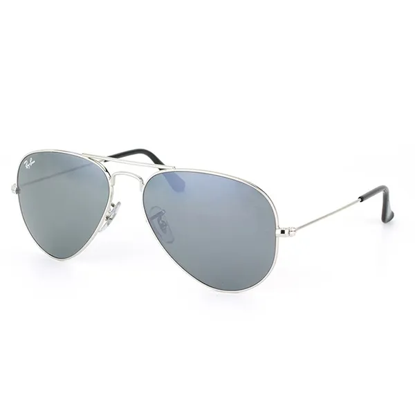 Kính Mát Rayban Aviator RB3025 W3275 55-14 Màu Xám Xanh