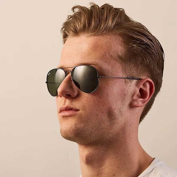 Kính Mát Rayban Aviator RB3025 L2823 58-14 Sunglasses Màu Xanh Green