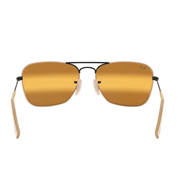 Kính Mát Rayban Caravan RB3136 9153AG 58-15 Màu Vàng - Kính mắt - Vua Hàng Hiệu