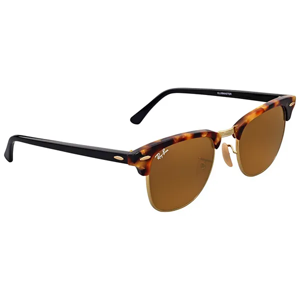 Kính Mát Rayban Clubmaster Fleck Sunglasses RB3016 1160 49 Phối Màu - Kính mắt - Vua Hàng Hiệu