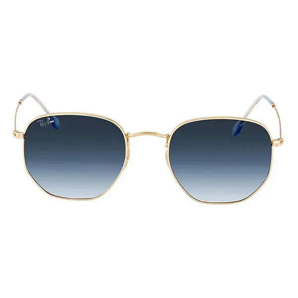 Kính Mát Rayban Hexagonal RB3548N 91233M 54 Màu Xanh Lam - Kính mắt - Vua Hàng Hiệu