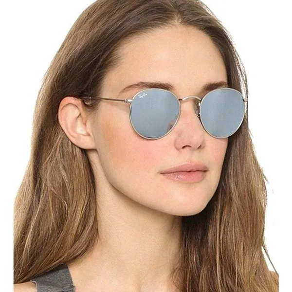 Kính Mát Rayban Metal RB3447 019/30 50 Màu Xám Bạc - Kính mắt - Vua Hàng Hiệu