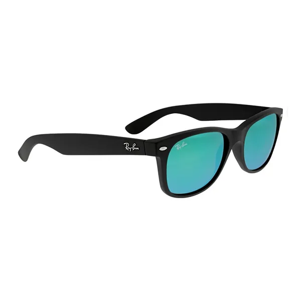 Kính Mát Rayban New Wayfarer Flash RB2132 622/19 55-18 Màu Xanh Đen