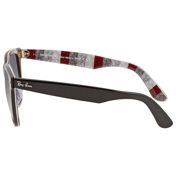 Kính Mát Rayban Original W-r Color Mix Light Grey Gradient Square Sunglasses RB2140 13183A 54 Màu Đen