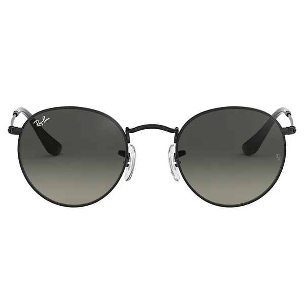 Kính Mát Rayban Round Metal RB3447N 002/71 50-21 Màu Xám Đậm