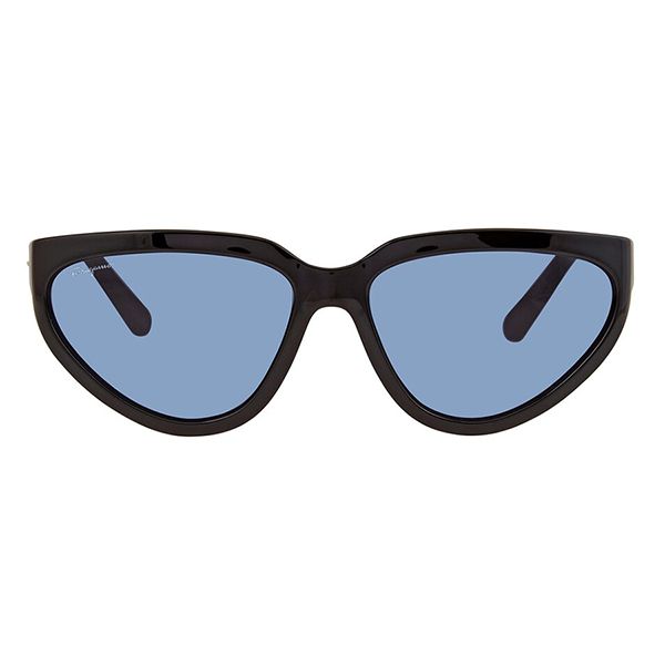 Kính Mát Salvatore Ferragamo Blue Cat Eye Ladies Sunglasses SF1017S 001 6016 Màu Xanh Đen - 1