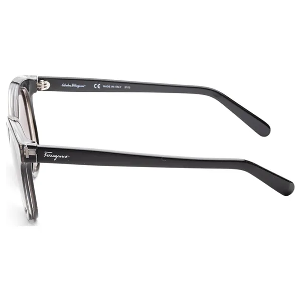 Kính Mát Nữ Salvatore Ferragamo Women Fashion 53mm Crystal Black Sunglasses SF833S-5319001 Màu Đen - Kính mắt - Vua Hàng Hiệu