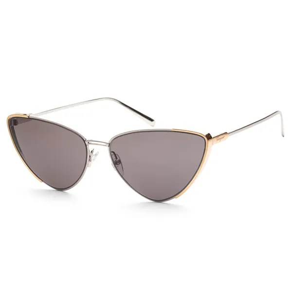 Kính Mát Salvatore Ferragamo Women Fashion 63mm Palladium Sunglasses SF206S-6316050 Phối Màu