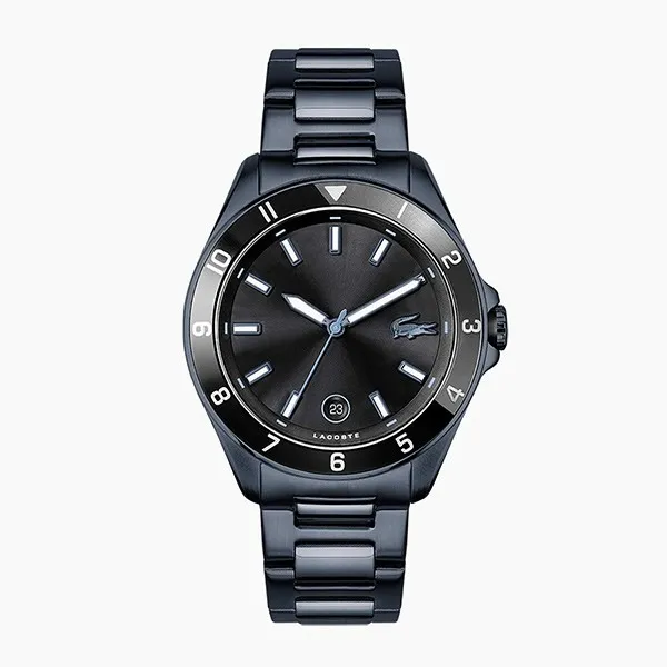 Đồng Hồ Nam Lacoste Tiebreaker 3 Hands Black Watch 2011128 Màu Đen