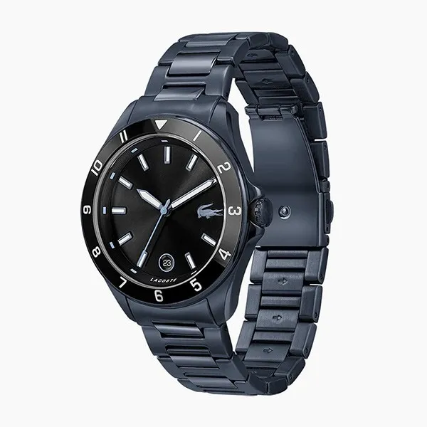 Đồng Hồ Nam Lacoste Tiebreaker 3 Hands Black Watch 2011128 Màu Đen