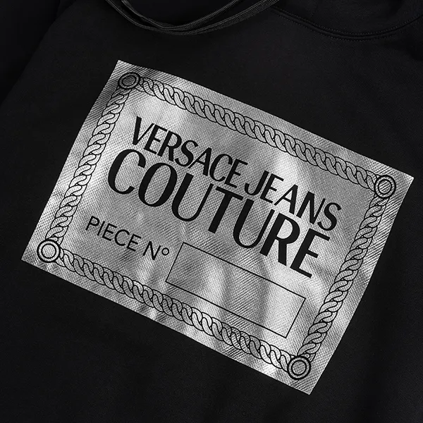 Áo Hoodie Versace Jeans Couture 73GAIG04 CF00G S89 Màu Đen - 3
