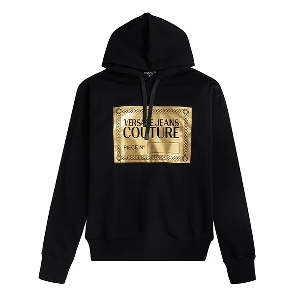 Áo Hoodie Versace Jeans Couture 73GAIG04 CF00G G89 Màu Đen - Thời trang - Vua Hàng Hiệu
