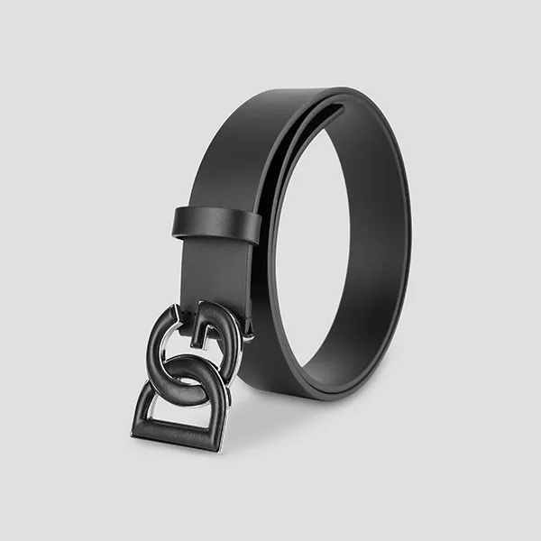 Thắt Lưng Nam Dolce & Gabbana D&G DG Logo BC4674 AX622 80999 Màu Đen