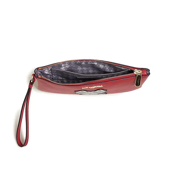 Túi Cầm Tay Karl Lagerfeld Maybelle Pouch Wristlet Màu Đỏ - Túi xách - Vua Hàng Hiệu